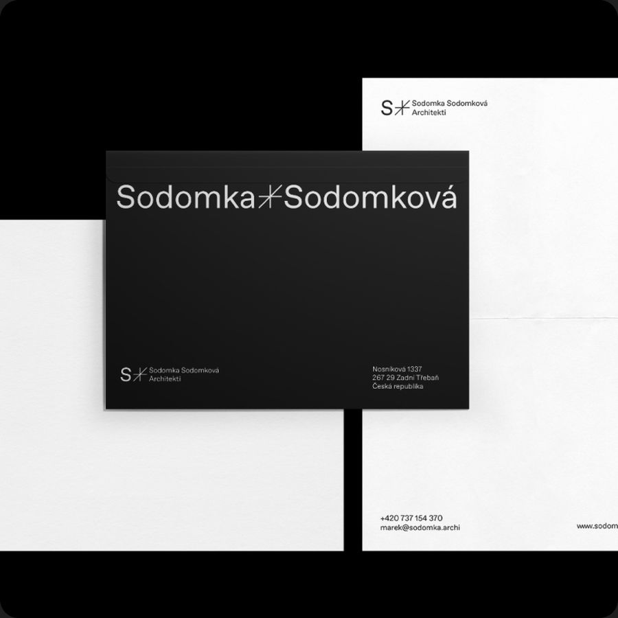 Vizitky Sodomka + Sodomková Architekti